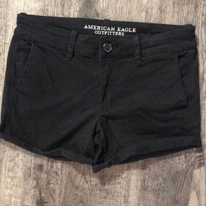 AE Twill Midi Shorts
